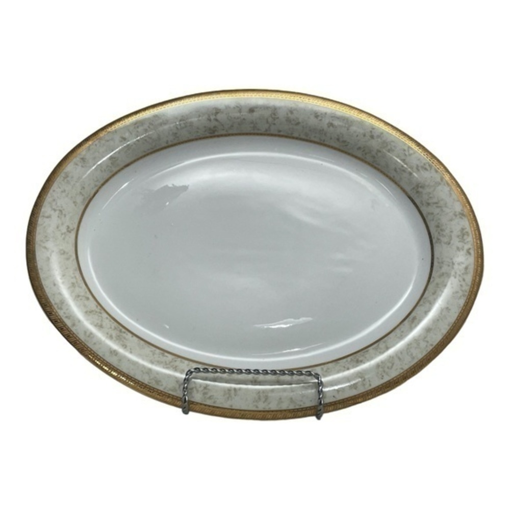 Vintage Royal Heritage Prestige Primavera Pattern Large Oval Serving Platter